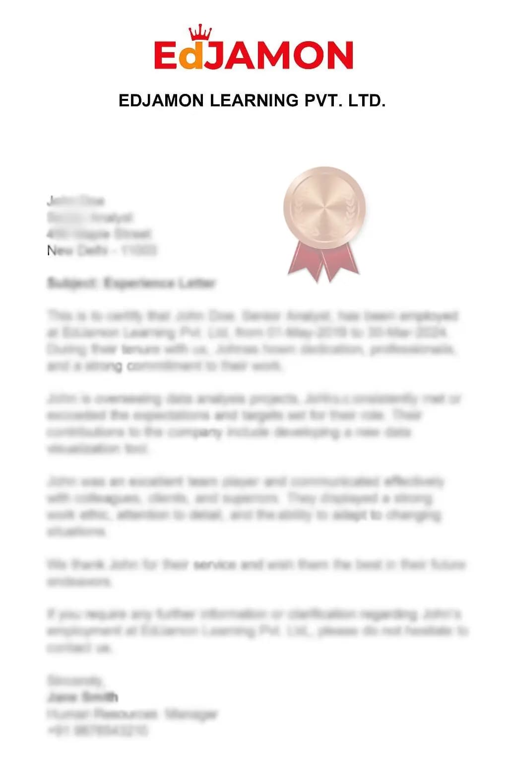 Certification 1 Certification 1